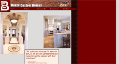 Desktop Screenshot of banzecustomhomes.com